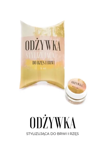 Trawiaste Odżywka stylizująca do rzęs i brwi