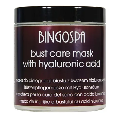 BingoSpa Bust Care Mask with Hyaluronic Acid (Maska do biustu z kwasem hialuronowym)