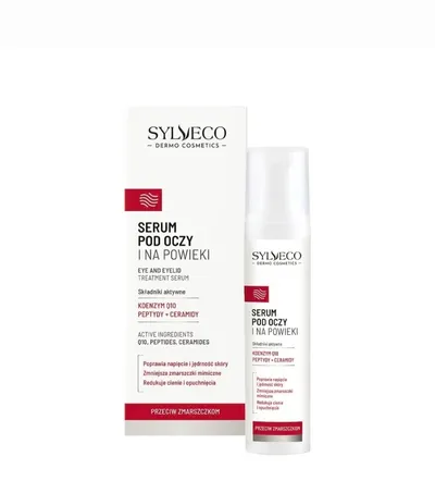 Sylveco Dermo, Przeciw Zmarszczkom, Serum pod oczy i na powieki