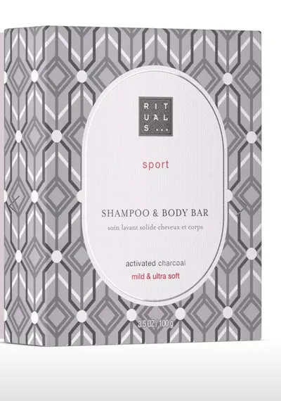 Rituals Sport, Shampoo & Body Bar (Kostka do mycia ciała i włosów)