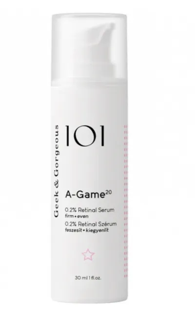 Geek and Gorgeous A-Game 20, 0,2% Retinal Serum (Serum z 0,2% retinalu)