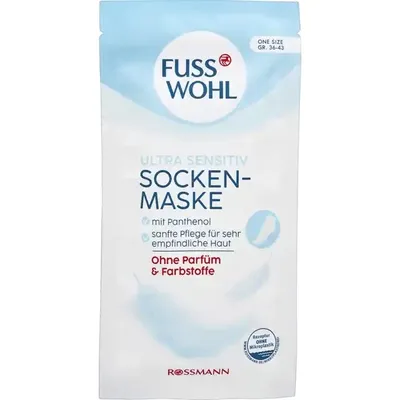 Fusswohl Ultra Sensitiv, Foot Mask (Maska do stóp w skarpetkach)
