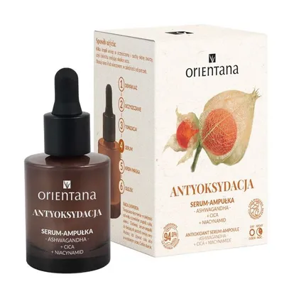 Orientana Ashwagandha, Antyoksydacja, Serum-ampułka