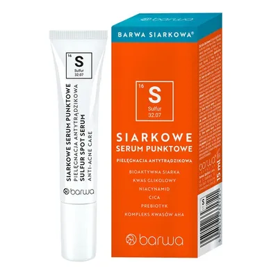 Barwa Siarkowe serum punktowe