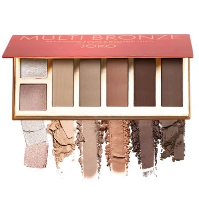 Joko Multi Bronze, Multifunctional Bronze & Highlighter Eye & Face Palette (Multifunkcyjna paleta do makijażu oczu i twarzy)