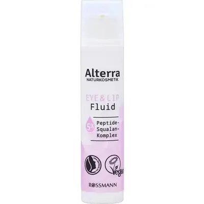 Alterra Peptide & Squalane,   Soft Eye & Lip Fluid (Fluid do oczu i ust)