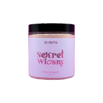 Ecolette Sekret Wiosny, Puder do kąpieli