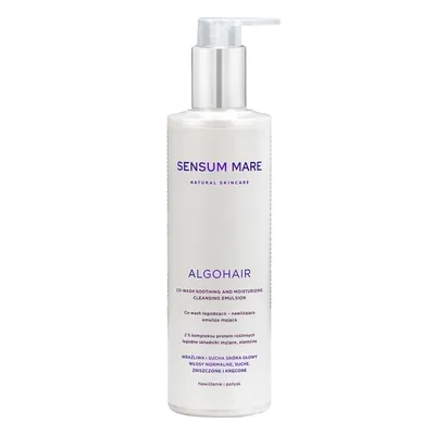 Sensum Mare Dermocosmetics Algohair, Co-wash Smoothing & Moisturizing Cleansing Emuslion (Łagodząco-nawilżająca emulsja myjąca dla wrażliwej i suchej skóry głowy)