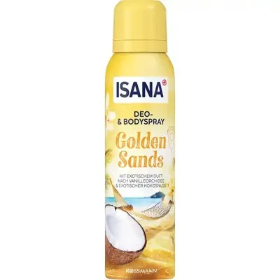 Isana Golden Sands, Deo- & Bodyspray (Dezodorant w sprayu)