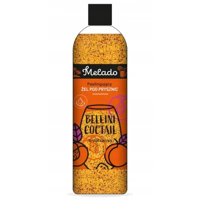Melado Bellini Coctail, Shower Gel with Peeling (Brzoskwinia, Peelingujący żel pod prysznic)