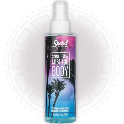 Shake for Body Saint Tropez, Melon & Wild Plum, Perfumed Body Mist (Melon i Dzika Śliwka, Mgiełka do ciała)