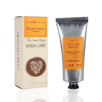 Soap & Friends Shea Line, Orange Hand Cream (Krem do rąk `Pomarańcza`)