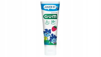 Gum Sunstar Junior 6+ Toothpaste (Pasta do zębów dla dzieci)