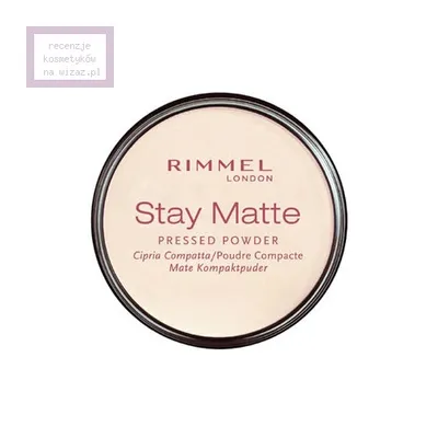 Rimmel Stay Matte, Pressed Powder (stara wersja)