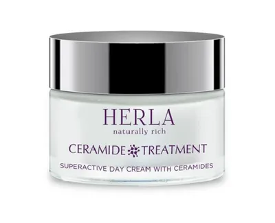 Herla Ceramide Treatment, Superactive Day Cream with Ceramides (Krem z ceramidami do twarzy na dzień)