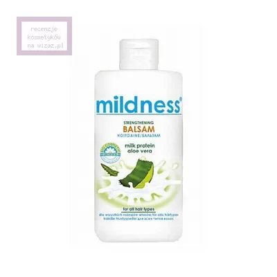 Bio Cosmetic Mildness, Balsam do każdego rodzaju włosów z proteinami mlecznymi i aloesem