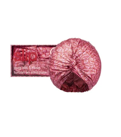 Slip Turban do włosów z czystego jedwabiu