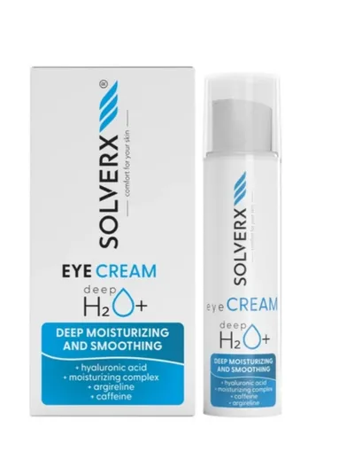 Solverx Deep H2O+, Eye Cream (Nawilżający krem pod oczy)