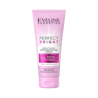 Eveline Cosmetics Perfect Bright, Brightening Hand Protecting Cream (Rozjaśniający krem ochronny do rąk)