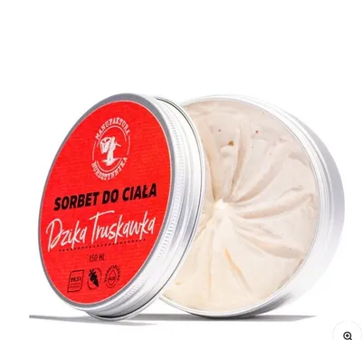 Manufaktura Bursztynnika Dzika Truskawka, Sorbet do ciała