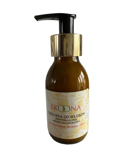Eko Ona Aloes+rokitnik+kwas hialuronowy, Odżywka do włosów 3w1
