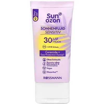 SunOzon Sensitiv, Sun Fluid SPF30 (Fluid przeciwsłoneczny do skóry wrażliwej SPF30)