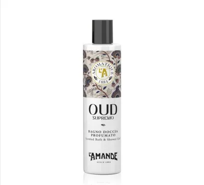 L'Amande Oud Supremo, Scented Bath& Shower Gel (Perfumowany żel pod prysznic)