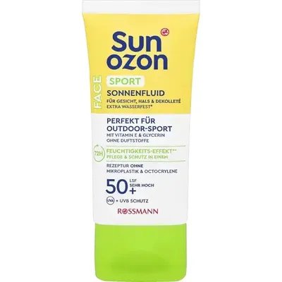 SunOzon Face, Sport Sun Fluid SPF50+ (Fluid przeciwsłoneczny SPF50+)