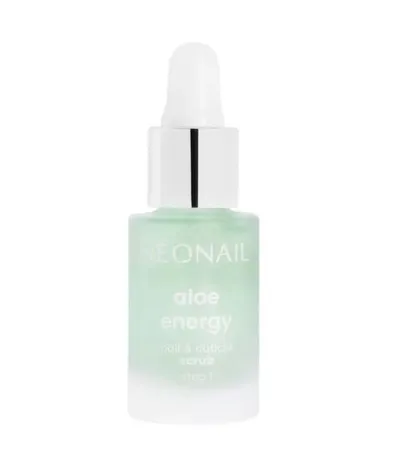 NeoNail Aloe Energy, Nail and Cuticle Scrub (Nawilżający peeling do skórek i paznokci)
