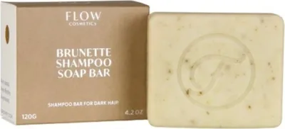 Flow Cosmetics Brunette Shampoo Soap Bar (Szampon do włosów w kostce dla brunetek)