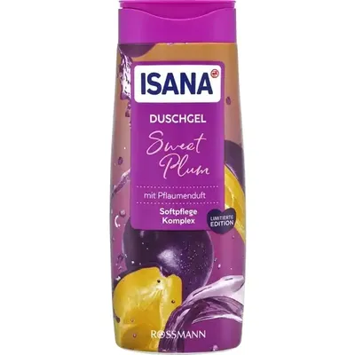 Isana Sweet Plum, Shower Gel (Słodka śliwka, Żel pod prysznic)
