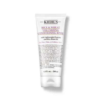 Kiehl's Rice and Wheat, Volumizing Conditioning Rinse (Zwiększająca objętość odżywka do włosów cienkich)