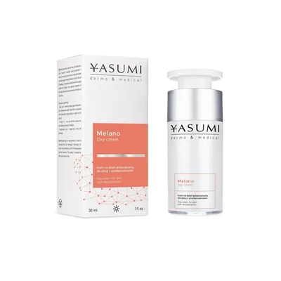 Yasumi Melano Day Cream (Rozjaśniająco - ochronny krem na dzień dla skóry z przebarwieniami)