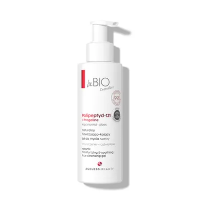 beBIO Ageless Beauty, Naturalny nawilżająco–kojący żel do mycia twarzy