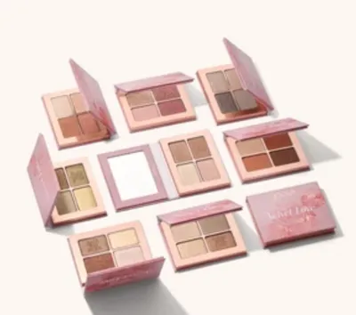 Zoeva Velvet Love, Eyeshadow Quad Palette (Paleta cieni do powiek)