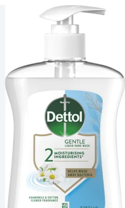 Dettol Chamomile, Soft on Skin Gentle Liquid Soap (Mydło w płynie z rumiankiem)