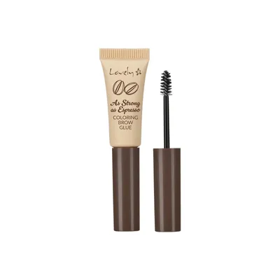 Lovely As Strong As Espresso Coloring Brow Glue (Utrwalający i koloryzujący klej do stylizacji brwi)