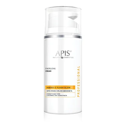 Apis Professional, Adeno-C Flash Glow, Energetyzujący krem do twarzy z witaminą C 10% i adenozyną 1%