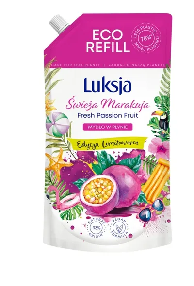 Luksja Świeża Marakuja, Mydło w płynie