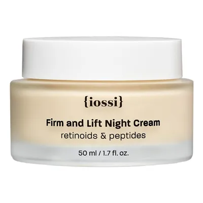 Iossi Firm & Lift Night Cream (Liftingująco-ujędrniający krem na noc z retinolem i peptydem biomimetycznym)