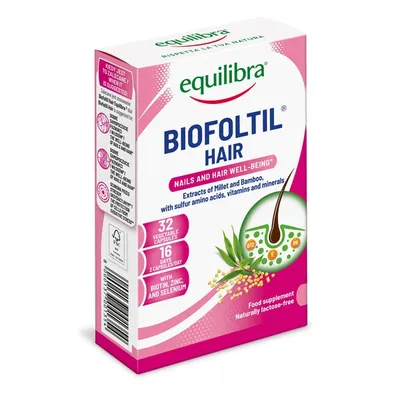 Equilibra Biofoltil, Hair Nails and Hair Well-Being (Paznokcie i Włosy, Suplement diety)