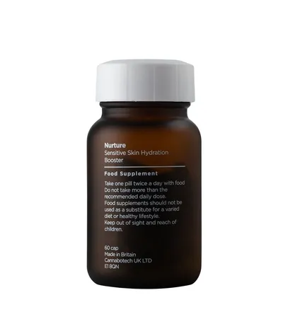 Cannabotech Nurture Sensitive, Skin Hydration Booster (Suplement diety na skórę)