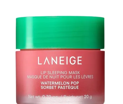 Laneige Watermelon Pop Sorbet, Lip Sleeping Mask (Maseczka do ust na noc o zapachu arbuzowym)