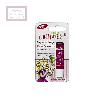 Lilliputz Lippen-Pflege Kirsh-Traum (Wiśniowa pomadka pielęgnacyjna do ust)