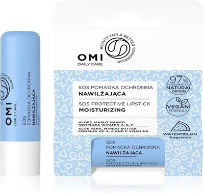 OMI Daily Care, SOS Protective Moisturizing Lipstick (Pomadka ochronna nawilżająca)