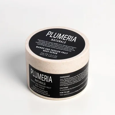 Plumeria Naturals Mango and Passion Fruit, Body Scrub (Mango i Marakuja, Peeling do ciała)
