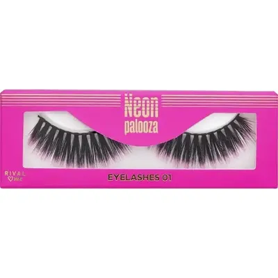 Rival Loves Me Neon Palozza, 01 Purple Neon Lashes (Sztuczne rzęsy)
