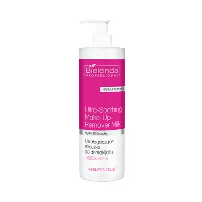 Bielenda Professional Redness Relief, Ultra-Soothing Make-Up Remover Milk (Ultrałagodzące mleczko do demakijażu)