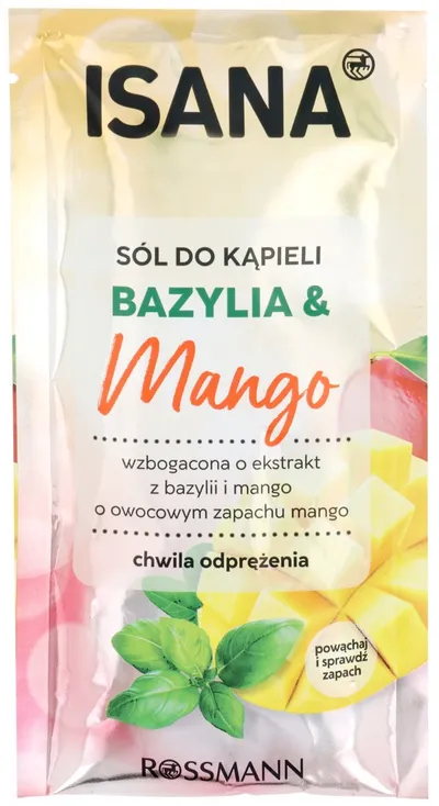 Isana Bazylia i Mango, Sól do kąpieli