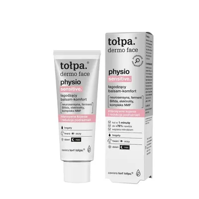 Tołpa Dermo Face, Physio Sensitive, Łagodzący balsam-komfort